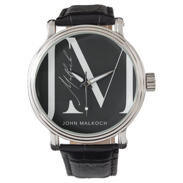 JOHN MALKOCH HORLOGE (Voorkant)