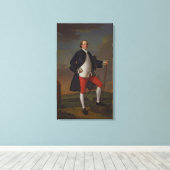 John Manners, Marquess of Granby, 1745 Canvas Afdruk (Insitu (Houten vloer))