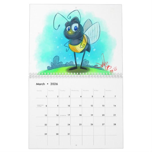 John-Marc 2024 kalender (Mar 2026)