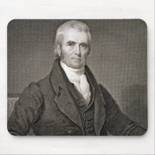 John Marshall (1755-1835), gegraveerd door Asher B Muismat