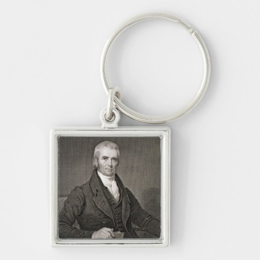 John Marshall (1755-1835), gegraveerd door Asher B Sleutelhanger (Voorkant)