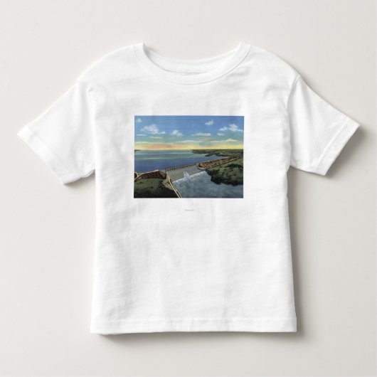 John Martin (Caddoa) Dam door Arkansas Kinder Shirts (Voorkant)