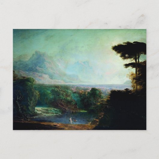 John Martin's Alpheus en Arethusa Briefkaart (Voorkant)