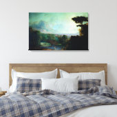 John Martin's Alpheus en Arethusa Canvas Afdruk (Insitu (Slaapkamer))
