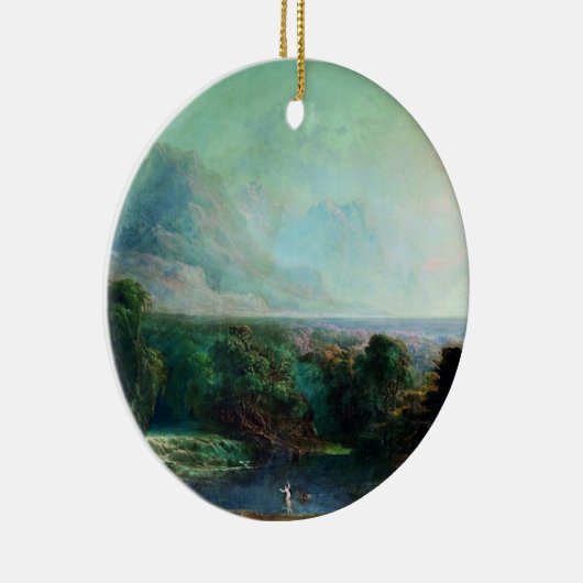 John Martin's Alpheus en Arethusa Keramisch Ornament (Rechts)