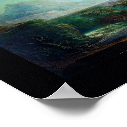 John Martin's Alpheus en Arethusa Poster (Hoek)