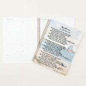 John Masefields nautisch gedicht "Sea Fever" Planner (Display)