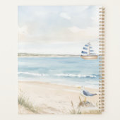 John Masefields nautisch gedicht "Sea Fever" Planner (Achterkant)