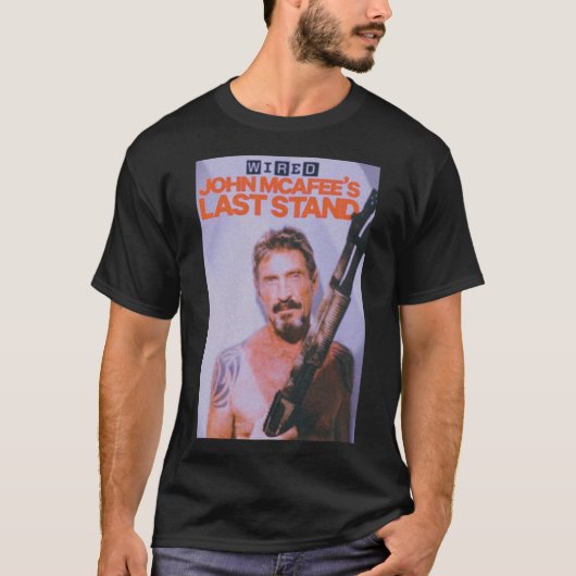 John Mcafee Rip T-shirt (Voorkant)