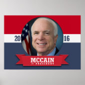 JOHN MCCAIN 2016 POSTER (Voorkant)