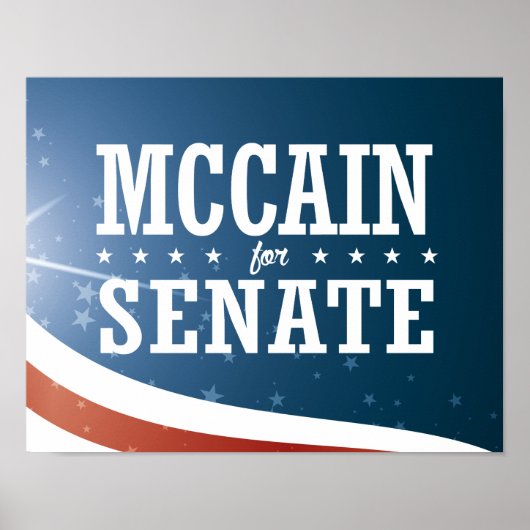 John McCain 2016 Poster (Voorkant)