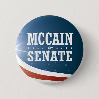 John McCain 2016 Ronde Button 5,7 Cm