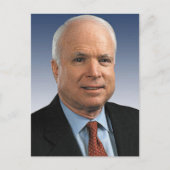 John McCain Briefkaart (Voorkant)
