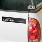 JOHN MCCAIN Bumpersticker (Op Truck)