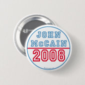 John Mccain Button (Voorkant /achterkant)
