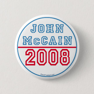 John Mccain Button