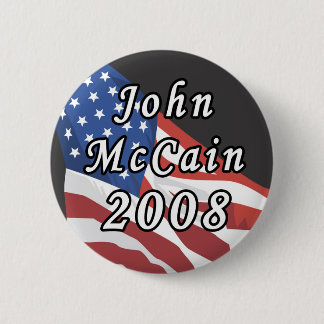 John Mccain Button 2008