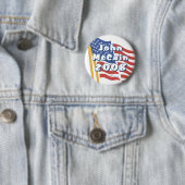 John Mccain Buttonnen Ronde Button 5,7 Cm (In situ)