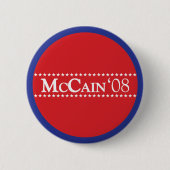 John McCain Campaign Button (Voorkant)