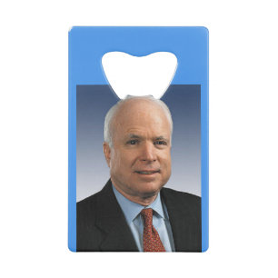 John McCain Creditkaart Flessenopener