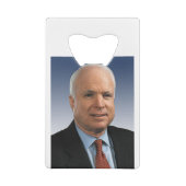 John McCain Creditkaart Flessenopener (Achterkant)