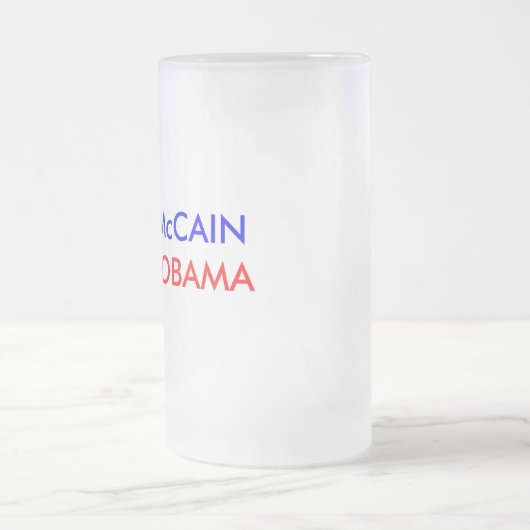 JOHN McCAIN: DE UNOBAMA Matglas Bierpul (Center)