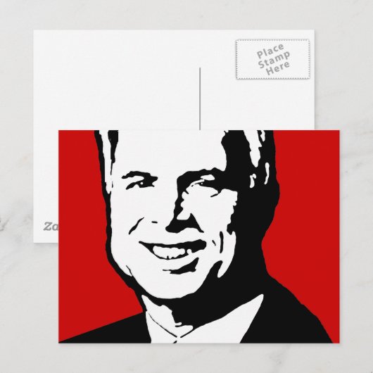John McCain Gear Briefkaart (Voorkant / Achterkant)