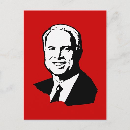 John McCain Gear Briefkaart (Voorkant)