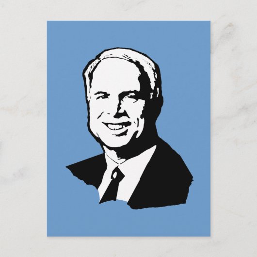 John McCain Gear Briefkaart (Voorkant)