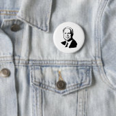 John McCain Gear Ronde Button 5,7 Cm (In situ)