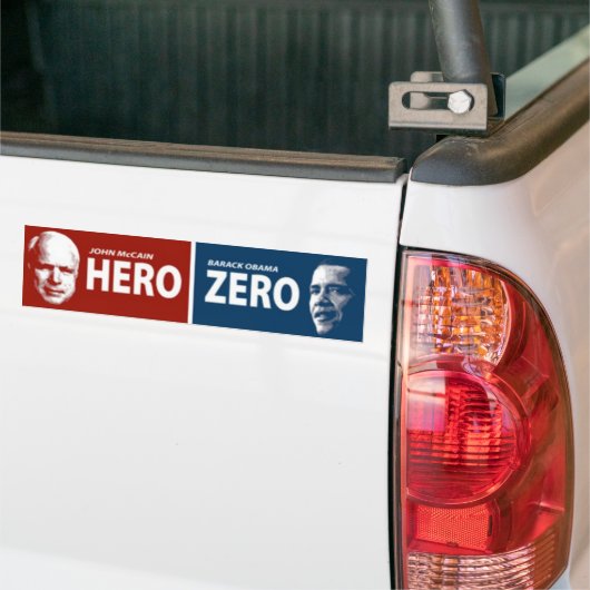 John McCain Hero Bumpersticker (Op Truck)