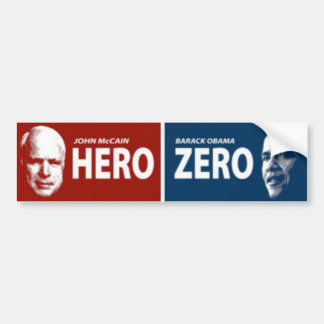 John McCain Hero Bumpersticker