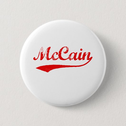 JOHN MCCAIN RONDE BUTTON 5,7 CM (Voorkant)