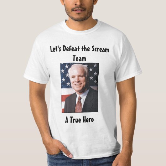 John McCain T-Shirt (Voorkant)