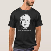 John McCain T-shirt Slogan /  (Voorkant)