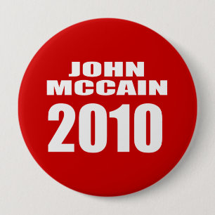 JOHN MCCAIN VOOR SENAAT RONDE BUTTON 4,0 CM