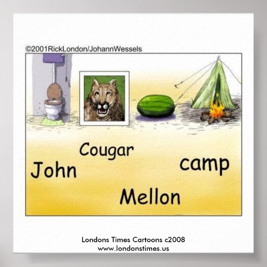 John Mellencamp Parodie Poster (Voorkant)