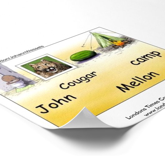 John Mellencamp Parody Poster (Hoek)