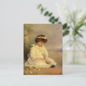 John Millais - Little Speedwell's Darling Blue Briefkaart (Staand voorkant)