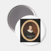 John Milton Liefde & Chocolade Citaat Cadeaus & Ka Magneet (Voorkant / Achterkant)