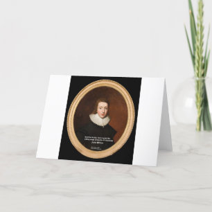 John Milton Love & Chocolate Quote Gifts & Cards Kaart