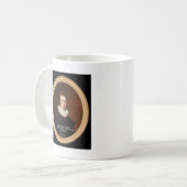 John Milton Love & Chocolate Quote Gifts & Kaarten Koffiemok (Voorkant links)