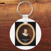 John Milton Love & Chocolate Quote Gifts & Kaarten Sleutelhanger (Voorkant)