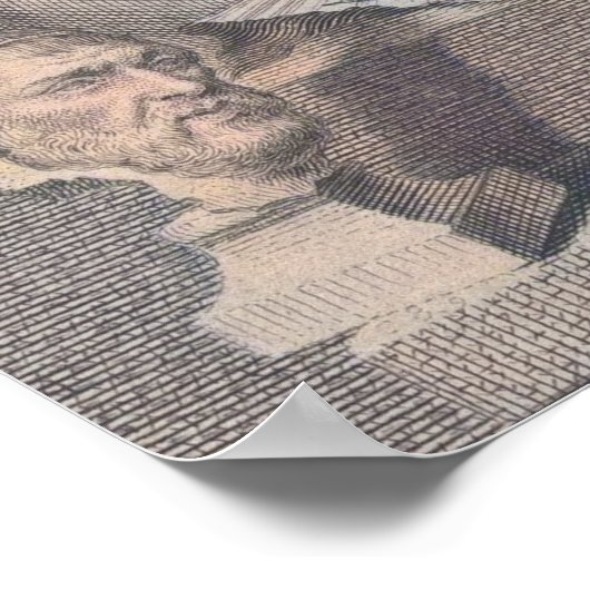 John Milton - Poet Poster (Hoek)