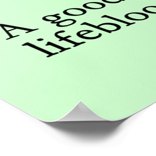 John Milton Portrait en Quote Poster (Hoek)