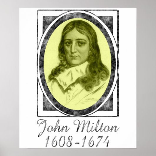 John Milton Poster (Voorkant)
