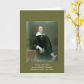 John Milton "Zo dierbaar" Quote op Dames Veter Sch Kaart (Gele Bloem)