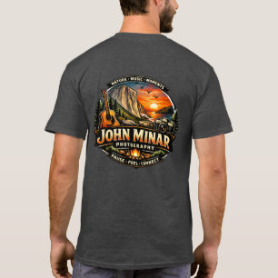 John Minar Fotografie & Muziek T-shirt