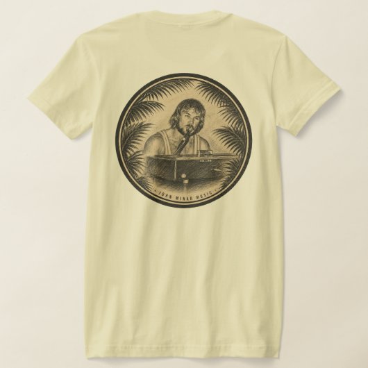 John Minar Music - Dames T-shirt (Laag Achter)