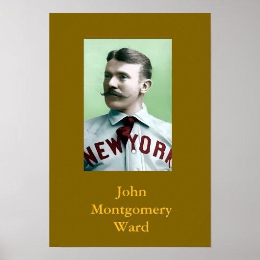 John Montgomery Ward Poster (Voorkant)